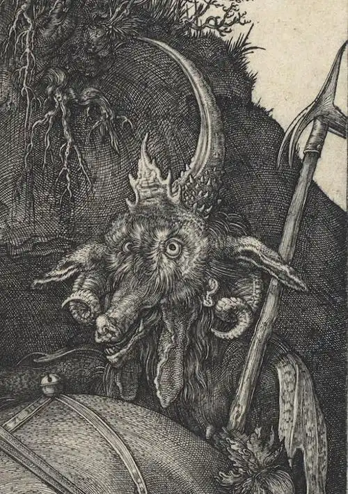 尼采最为喜爱的版画作品丢勒骑士死神与魔鬼