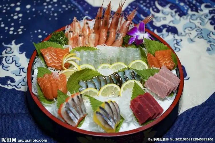 海鲜摆盘