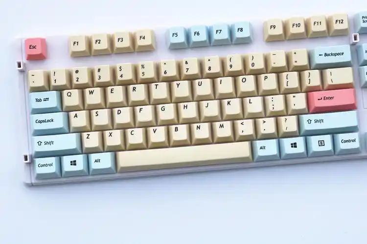 filco键帽pbt玫蓝宝贝108键热升华键帽 机械键盘个性键帽原厂高度