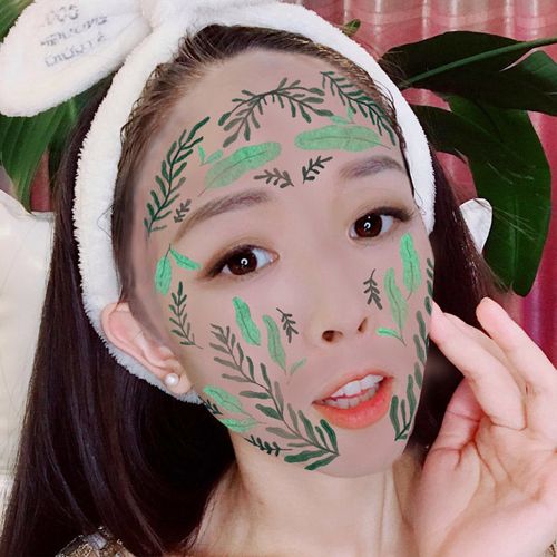 动物花草面膜纸一次性水疗蝴蝶可爱面膜纸湿敷diy鬼脸面膜变脸膜