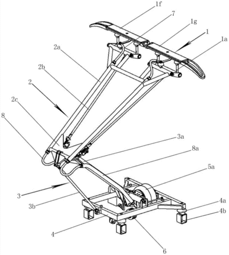 一种客车用受电弓装置制造方法及图纸