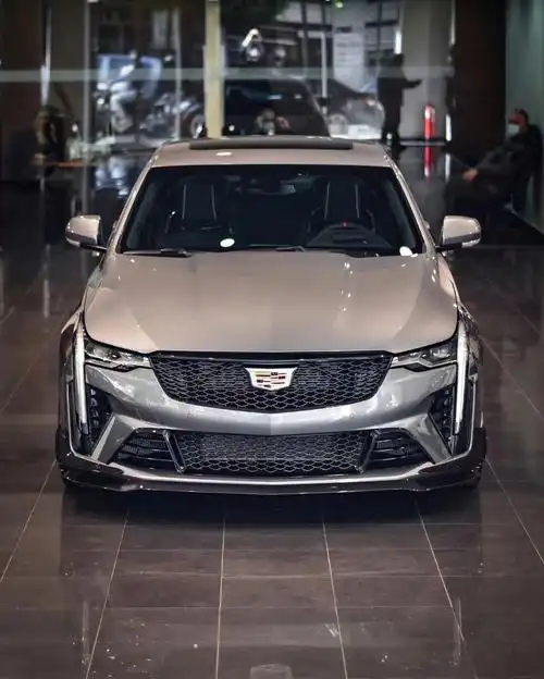 凯迪拉克ct4vblackwing黑翼前杠总成