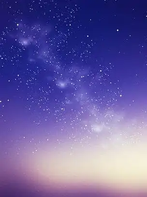纯原创小清新简约星空蓝色紫色背景