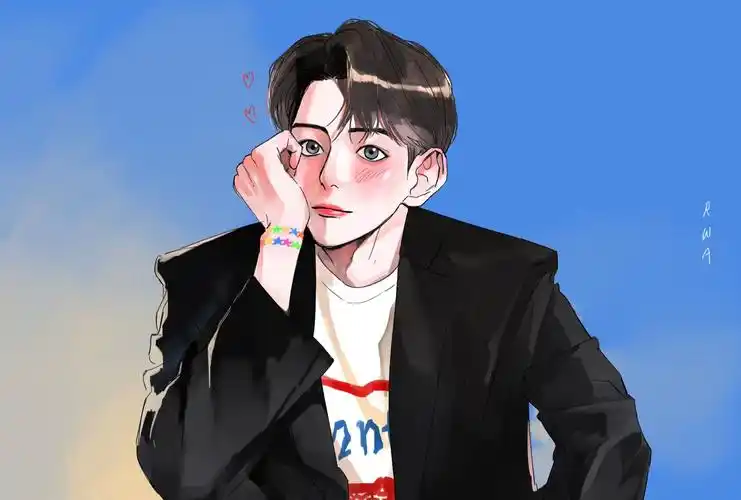 【饭制分享】边伯贤饭绘 fanart 漫画 手绘@bh_thelight0506