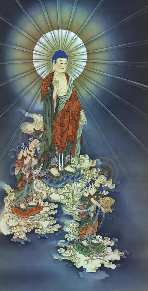 中引梦喻来解释念佛三昧而产生疑问:修行时于禅定中所见到的佛陀示现