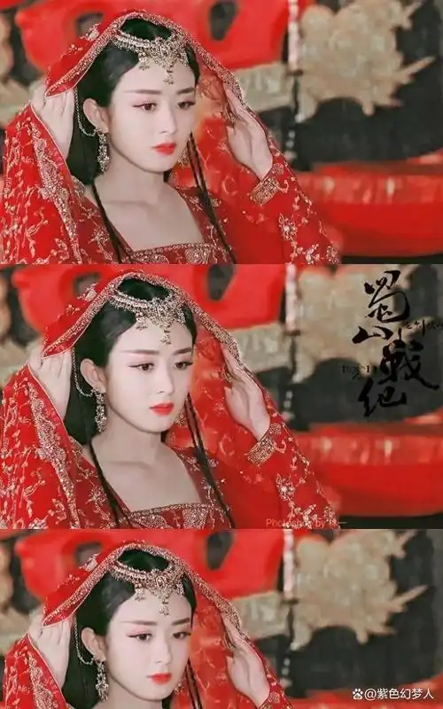 古装剧中,红色的衣服往往给人一种喜庆,霸气的感觉.