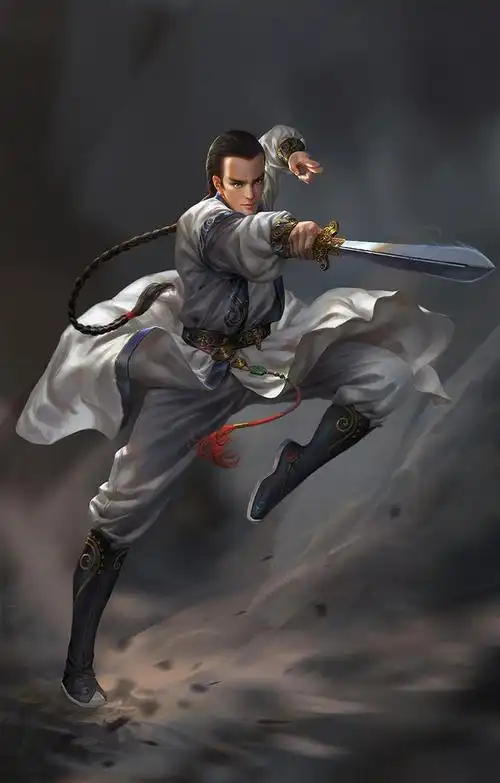 陈家洛#中国风原画# #中国风角色设计# # 角色设定# #游戏角色原画# .