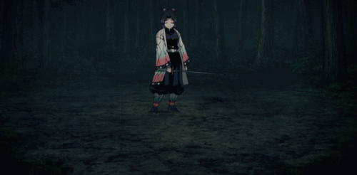 《鬼灭之刃》唯一无法凭借自己的力量斩下鬼头的柱,高清壁纸