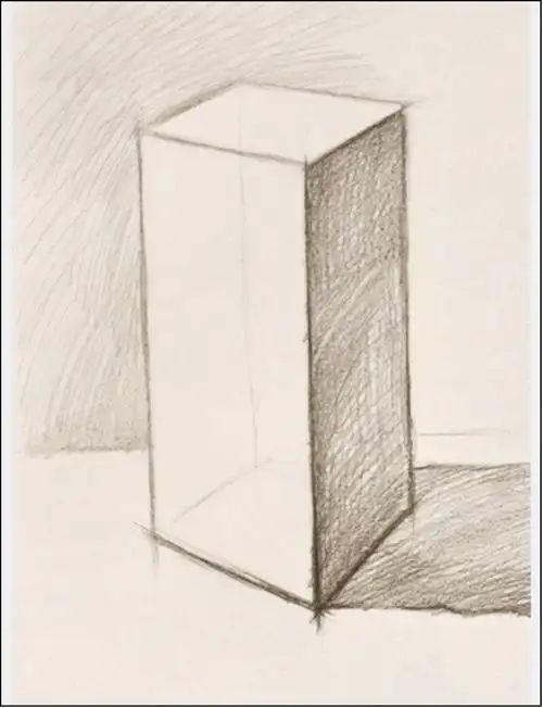 长方体用素描怎么画,零基础画素描长方体的详细步骤教学