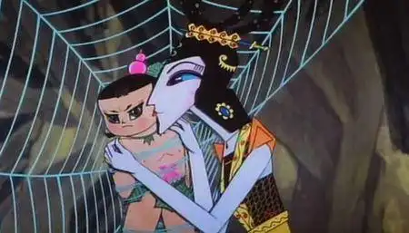 葫芦娃简笔画蛇精大娃