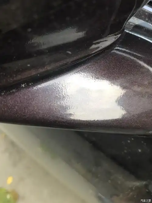 在4s喷漆后出现橘皮