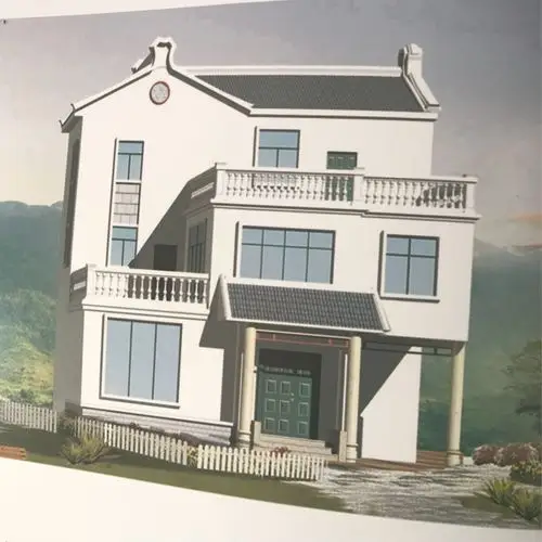 新农村建设,农村建房,独体面积及外立面图,供大家参考.