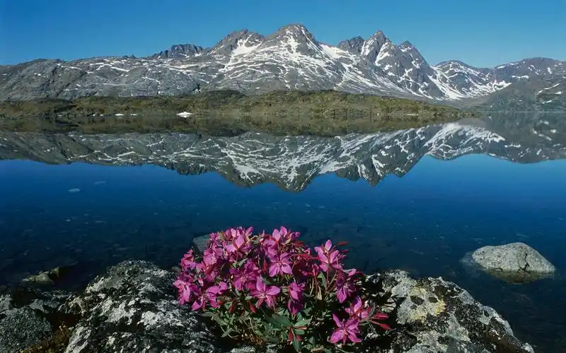 山水如画的风景高清桌面壁纸