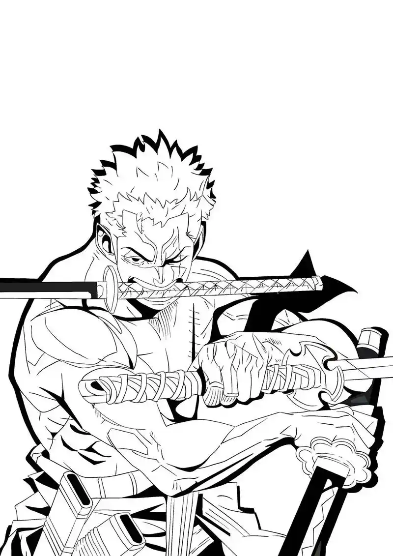 procreate绘画 #海贼王 #索隆 #三刀流索隆 - 抖音