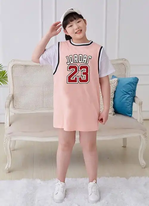 12岁大童胖女装中长款短袖加肥加大胖女童初中学生1