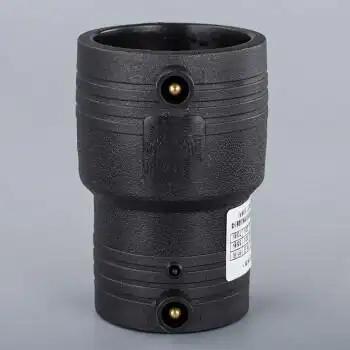 定做pe电熔变径直接3240507590110160pe电容管件燃气管异径接头6332电