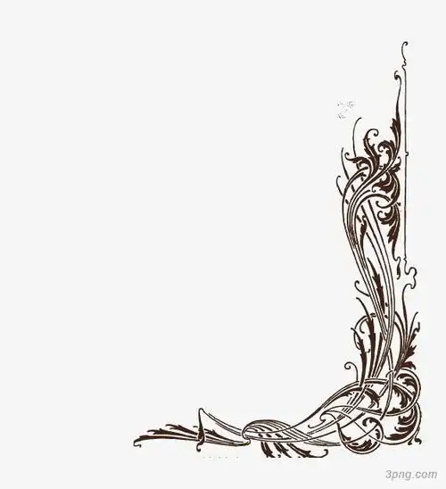 边角装饰图形设计感