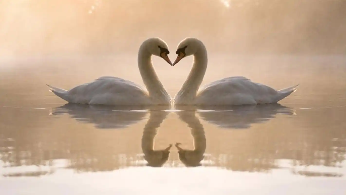 唯美情侣高清桌面壁纸