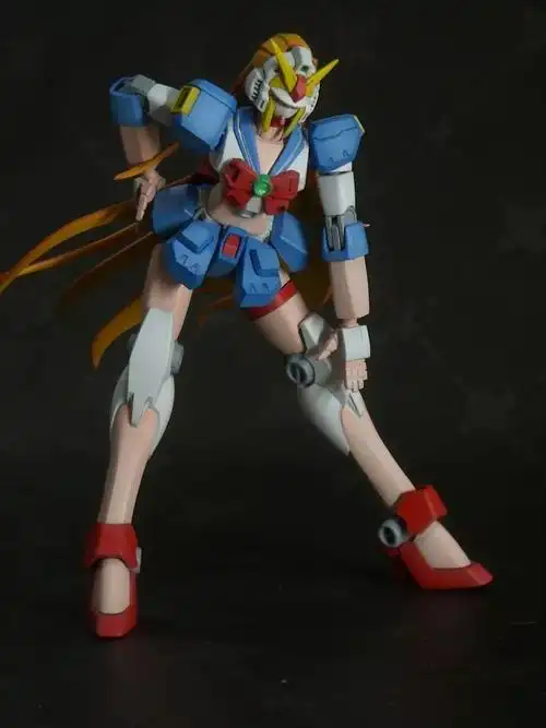 【欣赏】水手服高达,长发飘飘大长腿