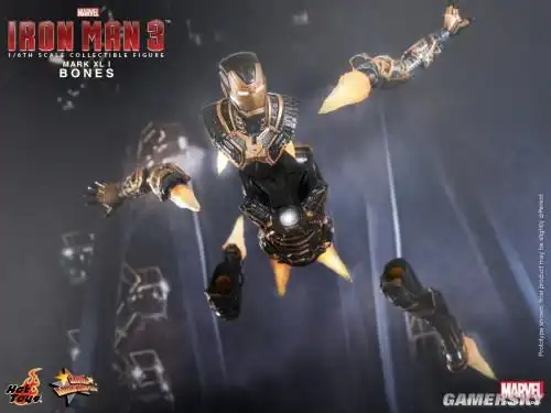 超酷钢铁侠马克41模型 四分五裂好似小丑巴基