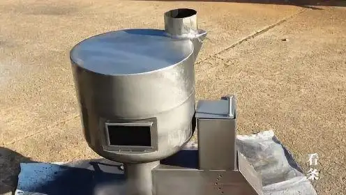 这个炉子设计的好,用个旧煤气罐就可以做,在农村会很实用