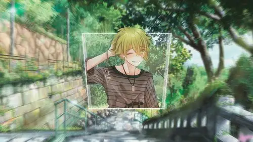 动漫美男子唯美插画电脑桌面壁纸