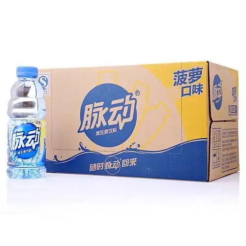 【整箱优惠】脉动维生素饮料菠萝口味600ml*15