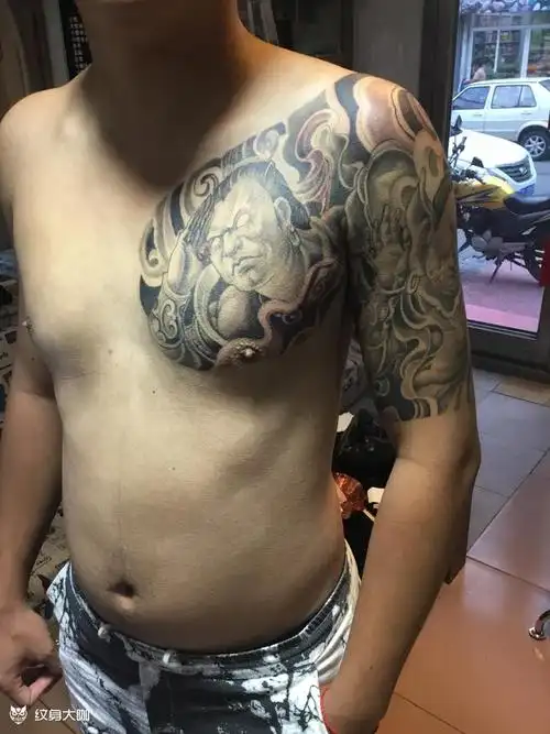 千里眼顺风耳_纹身图案手稿图片_语泽的纹身作品集