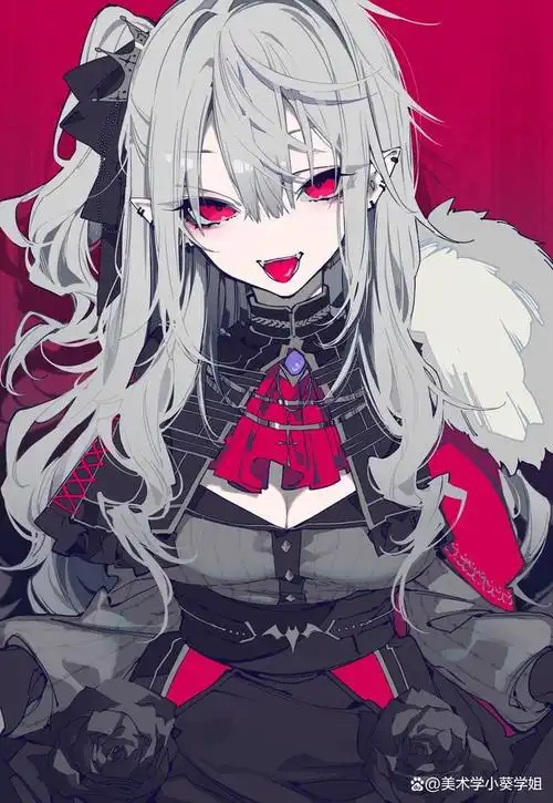 二次元美图#来自日本的画师望月,他的笔下有各种各样冷酷的少女.