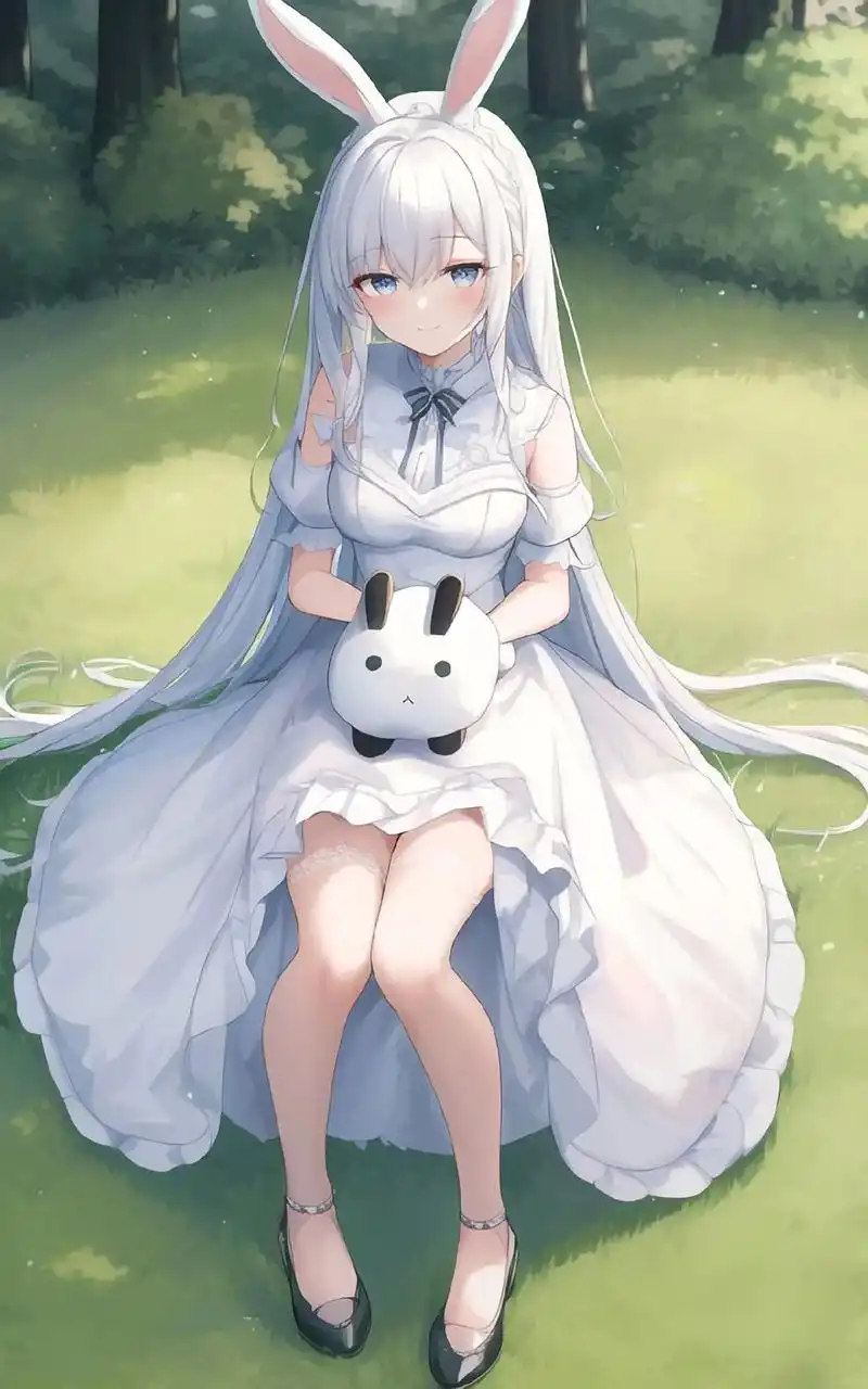 二次元.二次元兔子精#二次元 #图文伙伴计划 #二次元少女  - 抖音