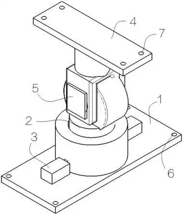 一种可伸缩的旋转固定结构的制作方法