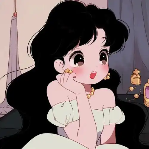 呆萌公主可爱头像