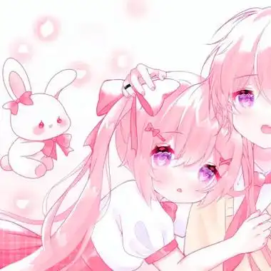 超甜超可爱的动漫情侣头像