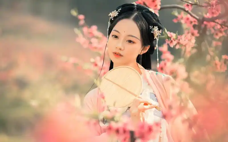 清新甜美古装美女仙气十足写真