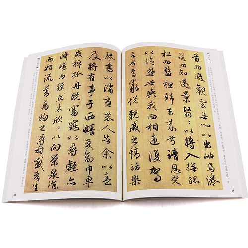 字帖行书临摹毛笔正版摹古毛笔字赵体出版社美术书法