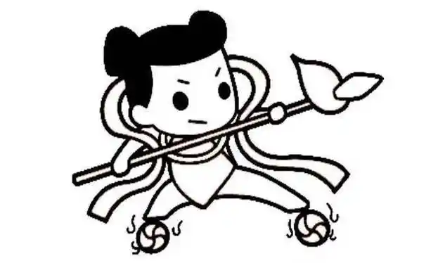 2022最新哪吒的简笔画 痞痞的小哪吒简笔画画法教程