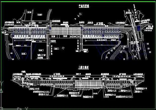 三峡大坝平面图