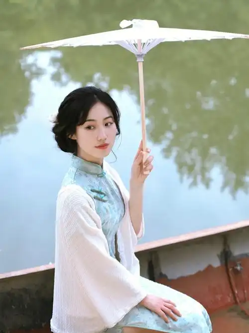 江南烟雨旗袍