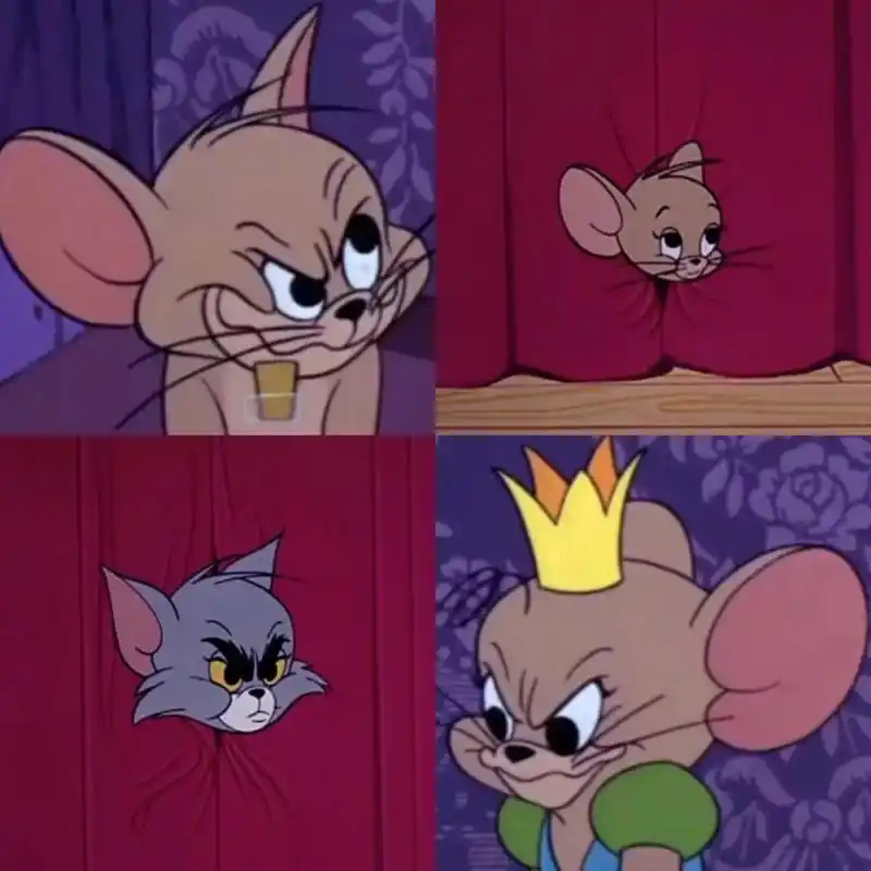 7897珍藏版猫和老鼠搞怪情侣头像集9778第八弹 796727