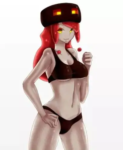 放开史蒂夫让我来!当《我的世界》里的怪物娘化后,最萌的是她