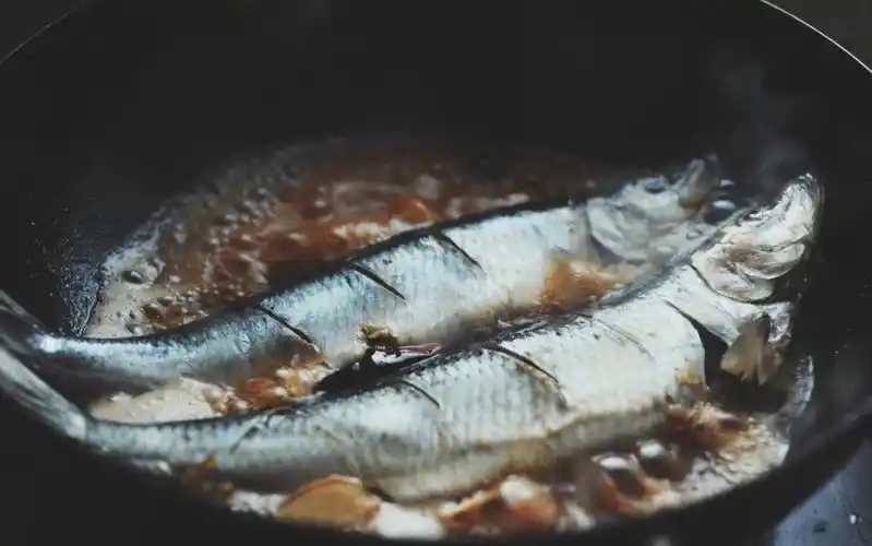 美食日常山东传统做法酱焖海青鱼真的下饭