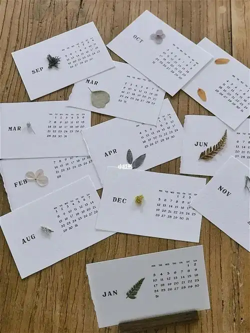 diy  #干花制作  #2022台历  #手工