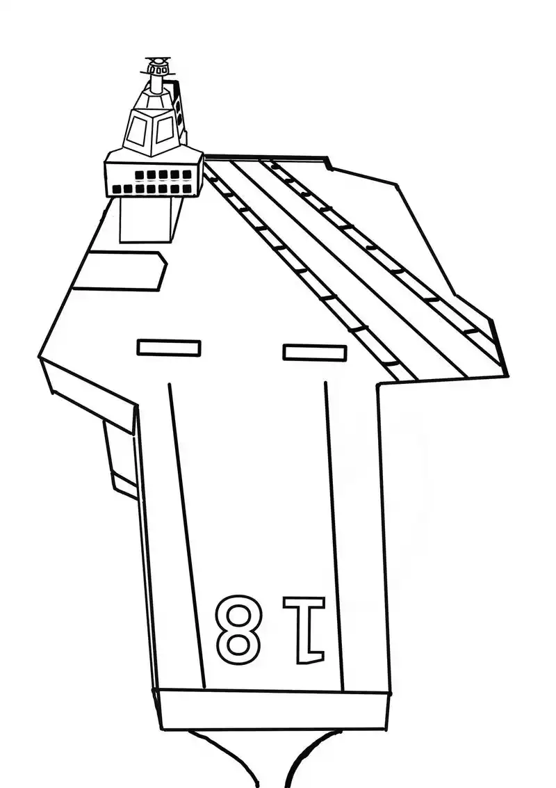 画画 #航母简笔画#中国003航空母舰#福建舰航母  慢慢 - 抖音