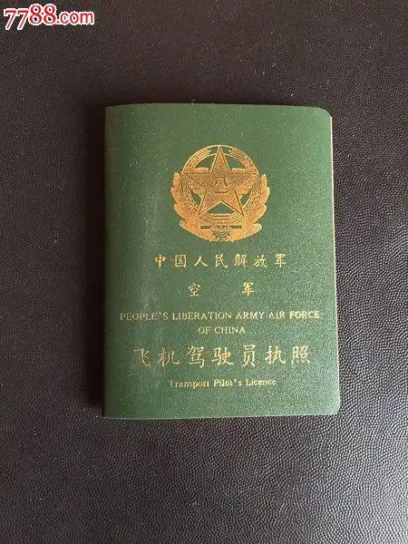 没填写过的飞行驾驶证