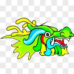 卡通龙头图片