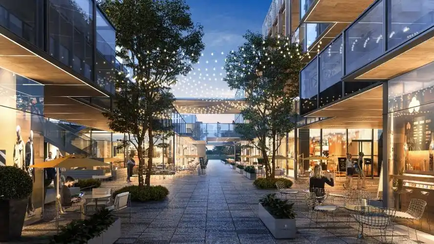 了约6000平米funk街区,营造丰富的生活场景,充满人文情怀与商业氛围