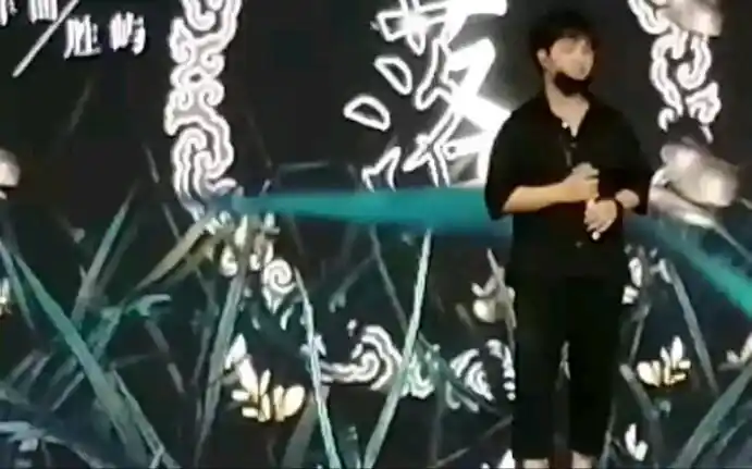 去年漫展上拍的艾辰演唱现场