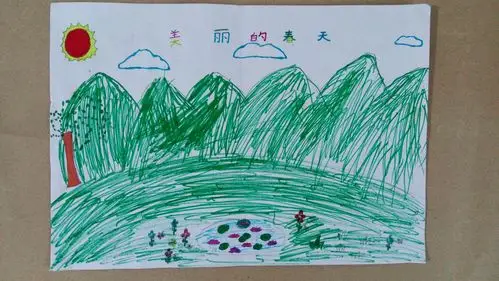 拥抱春天,热爱自然——空港新城太平中心校张阁小学春天主题绘画活动