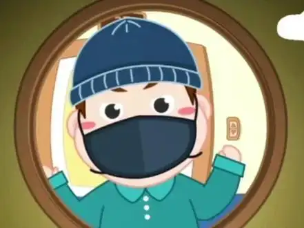 麻团与叮叮《陌生人敲门怎么办》#动画小故事 #益智动画 #小朋友都爱