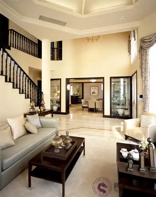 腾龙设计 陆鑫旺作品 客厅图片来自孔继民在中海翡翠别墅样板房装修